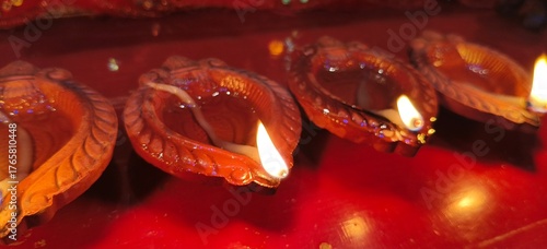 Diwali Clay Diyas – Traditional Oil Lamps Illuminating the Festival of Lights