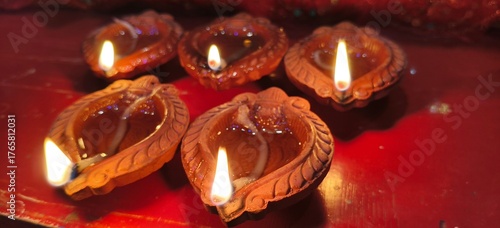 Diwali Clay Diyas – Traditional Oil Lamps Illuminating the Festival of Lights