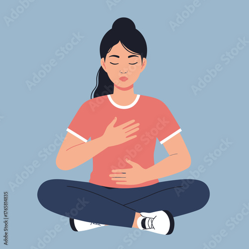 Explore climate psychology A visual guide to mindfulness techniques for managing anxiety and promoting well-being in the face of climate change challenges