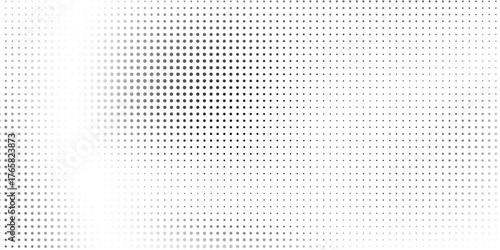 Grunge dotted halftone gradient background. Faded grit noise texture.  noise white natural nice