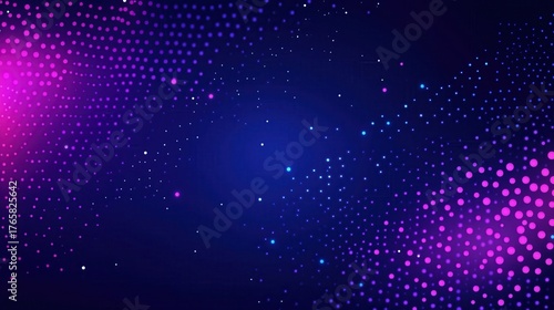 Fototapeta Naklejka Na Ścianę i Meble -  Abstract Digital Space Background