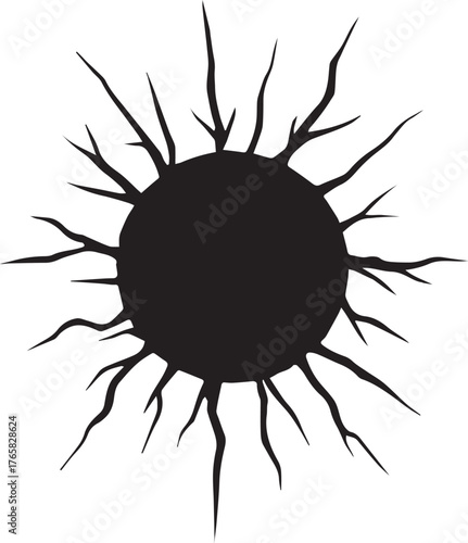 “The center holds, the edges scream.”

“A burst of silence, a bloom of force.”

