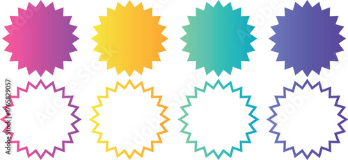Ethereal Fusion: A Soothing Abstract Zigzag Circle Background Merging Hues Through a Dreamlike Gradient Flow