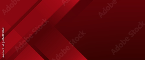 Abstract red geometric background. Creative illustration for poster, web, landing, page, cover