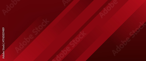 Abstract red geometric background. Creative illustration for poster, web, landing, page, cover