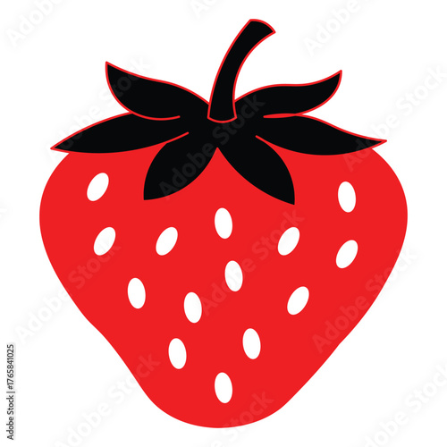 Strawberry Vector Illustration high quality