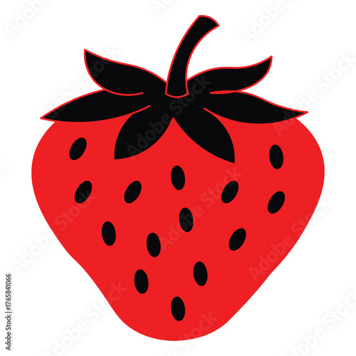 Strawberry Vector Illustration high quality