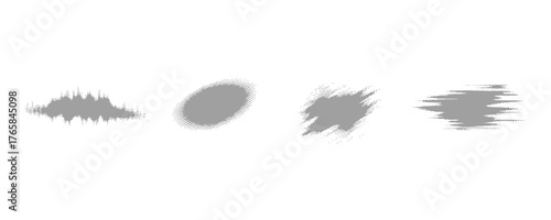 A round, white golf ball drops into the hole like a full moon in the dark night sky, a vector illustration isolated in black space