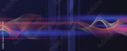 Abstract modern  technology and science futuristic background