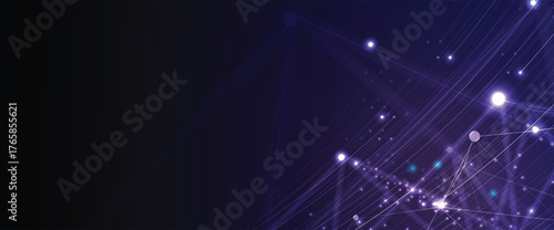 Abstract modern  technology and science futuristic background