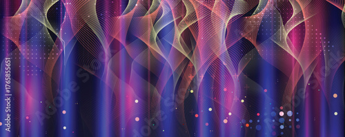 Abstract modern  technology and science futuristic background