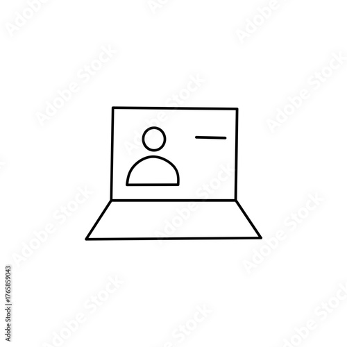 Bloging Icon Vector