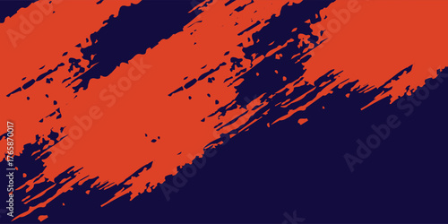 Abstract speed lines style orange color halftone banner design template. vector background effect texture eps10