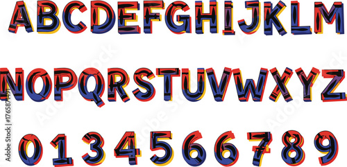 Bold Silhouette Crayon Kids Alphabet – Solid Chunky Letter Doodles.