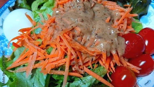 Wallpaper Mural Mixed Vegetable Salad Recipe for Breakfast Torontodigital.ca