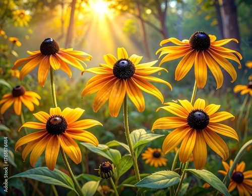 yellow flowers in the garden