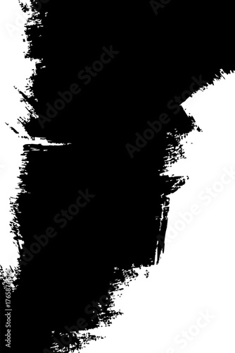 Grunge style artistic background. Black and white abstraction universal