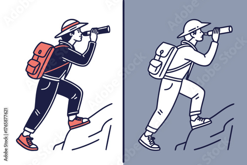 Outline + Fill Combo Icons