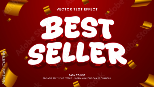 best seller editable text effect 3d