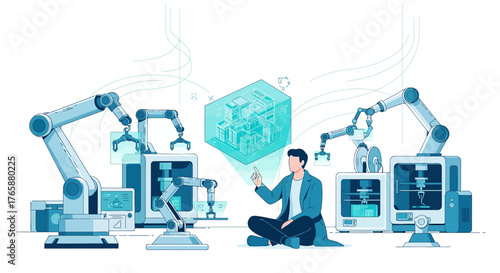 Innovation visualization of automated fabrication: the intersection of human ingenuity and robotics