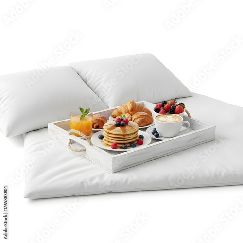 Sweet breakfast in bed

