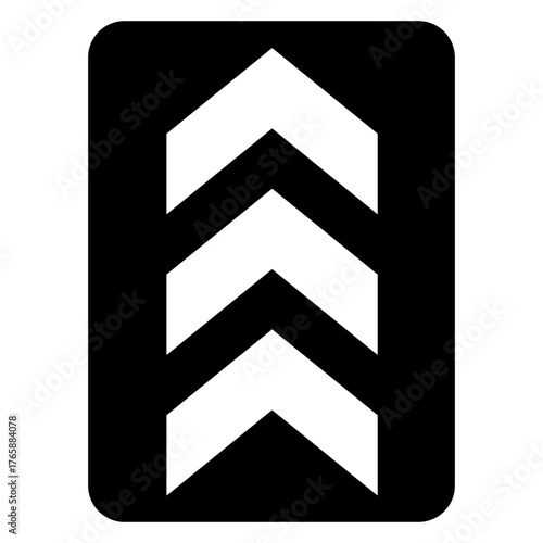 Free Download chevron solid vector - GFXLoad