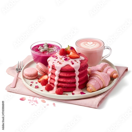  pink breakfast 