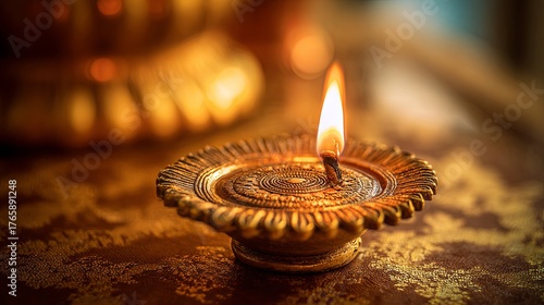 Sudarshana Chakra, symbolizing the wheel of time and renewal, celebrating Vikram Samvat New Year