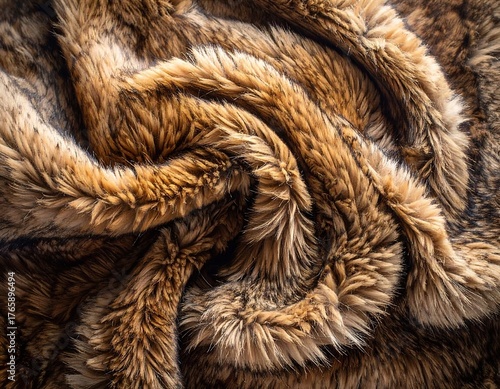 brown fur background
