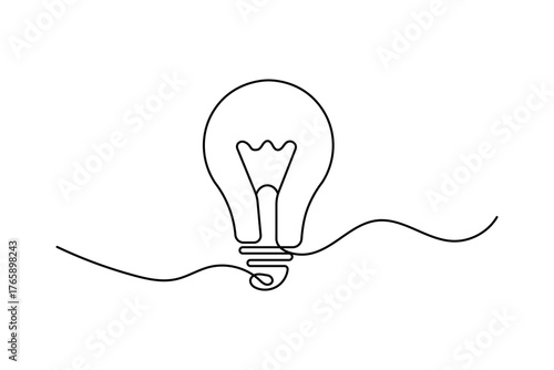 light bulb vector illustration
