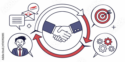 Successful business deal handshake securing funding with a signed contract and euro symbol, partnership