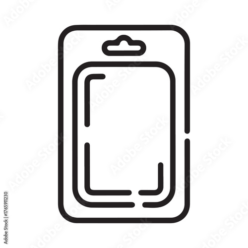 Blank blister pack packaging for products and goods