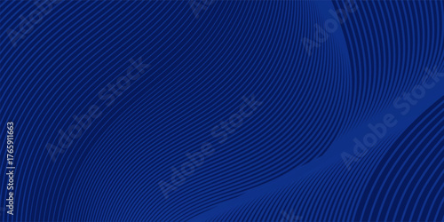 Premium background design with diagonal dark blue line pattern. Vector horizontal template for digital lux business banner, contemporary formal invitation, luxury voucher, prestigious gift certificate