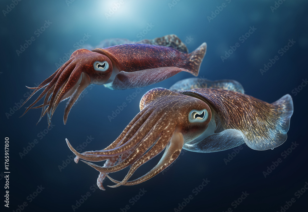 Fototapeta premium octopus in aquarium