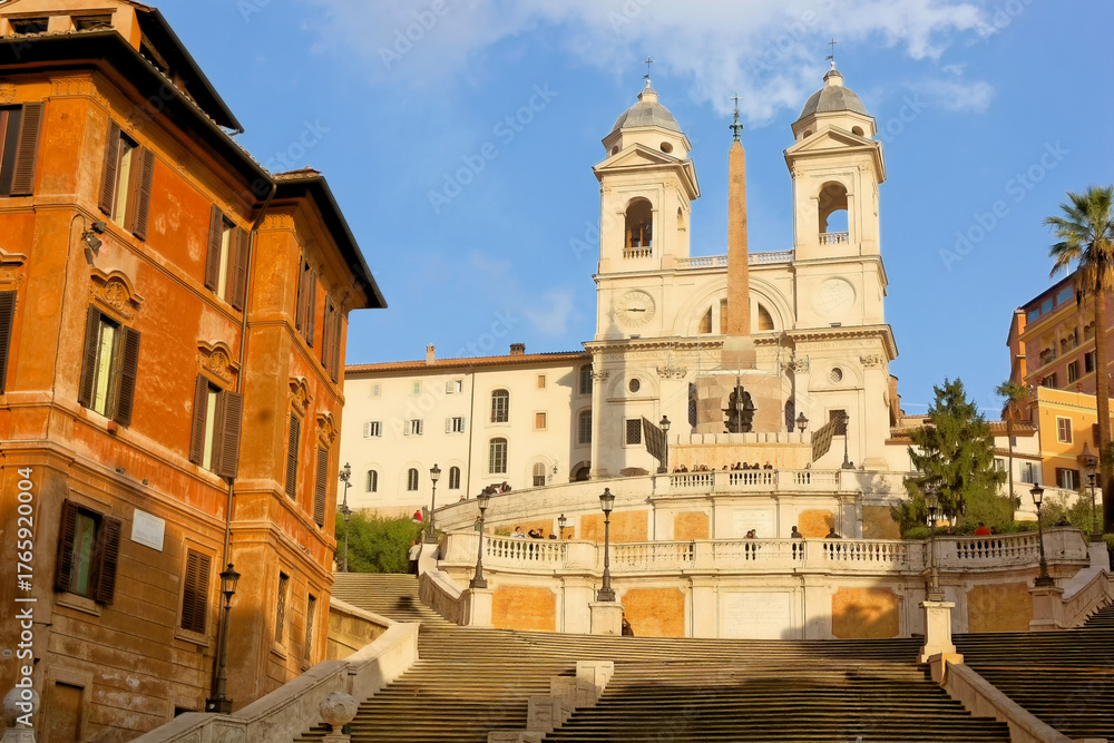 Fototapeta premium Spanische Treppe in Rom
