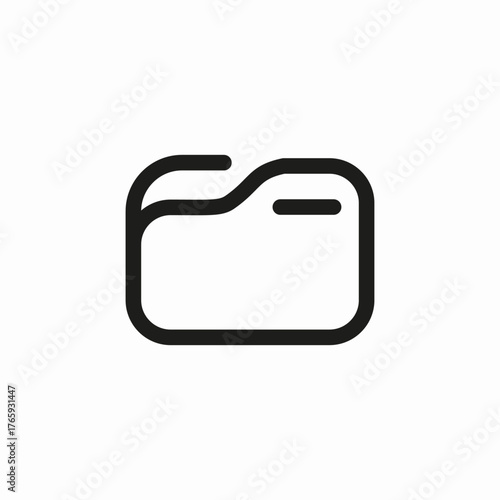 single document folder icon sign vector