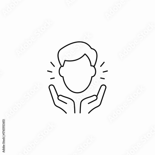 client customer pampering treatment icon sign vector