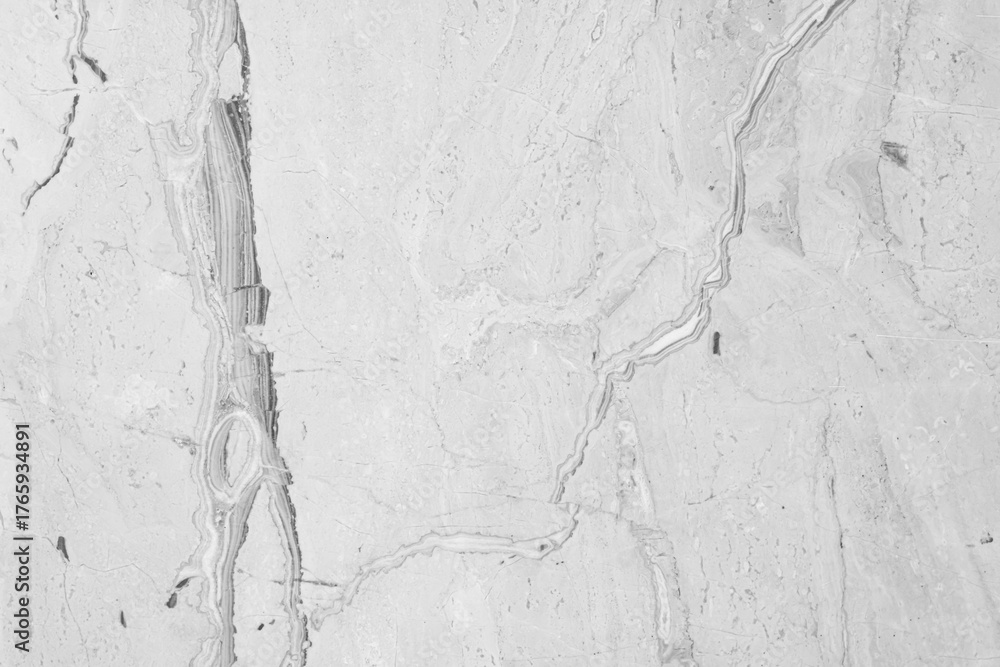 Fototapeta premium Texture of white stone surface as background, closeup