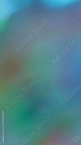 Abstract colorful gradient background with soft green and blue hues.