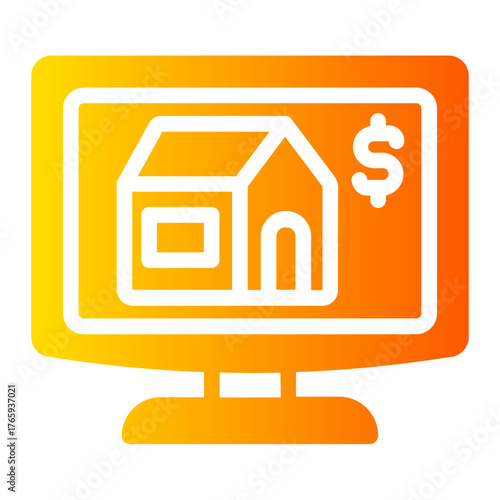 rent gradient icon