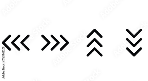 swipe left and right icon. swipe arrow vector icon. 