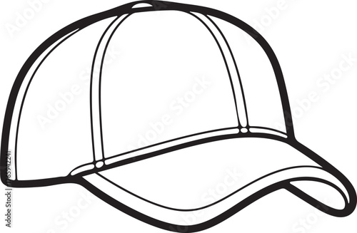 Festive Candle and Gift Box Outline Illustration