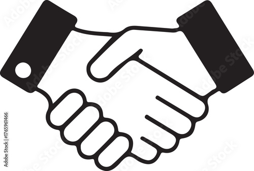 handshake icon,hand hold icon isloated white.eps