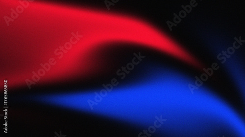 Abstract dark red and blue background with grain texture.