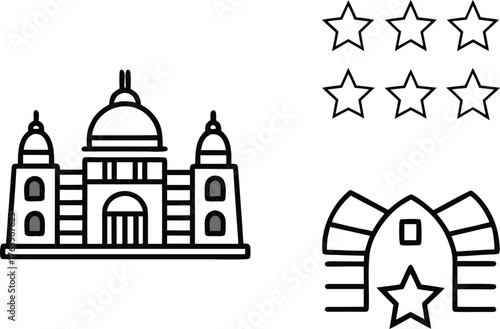 Thermocol Craft Design Ideas. Creative Thermocol Craft Artwork. DIY Thermocol Craft Illustration. Handmade Thermocol Art Design. Thermocol Craft Decorative Elements. Modern Thermocol Craft Projects