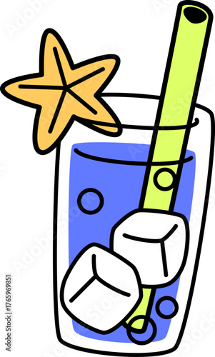 Asian Blue Drink