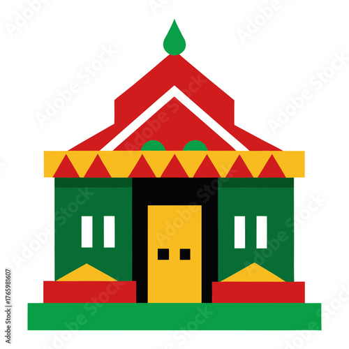 Creative Kwanzaa Celebration Home Decoration Vector Art