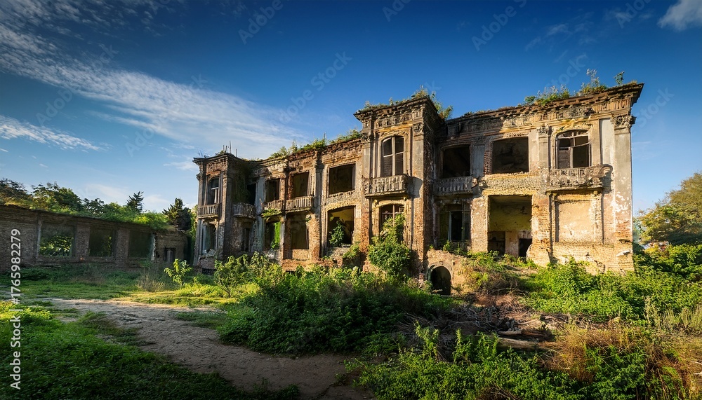 Obraz premium old abandoned building