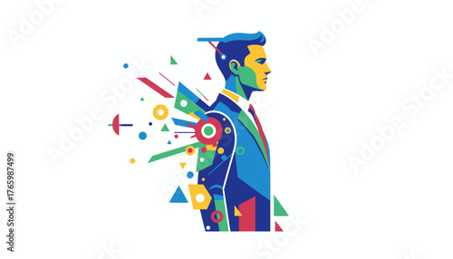 Minimalist Flat Design Banana Icon: High-Utility Vector Graphic Element for Modern UI/UX, Food Tech Branding, and Digital Marketing Assets.