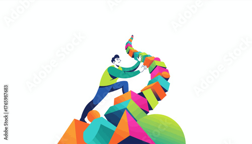 Strategic Professional Icon: Confident leadership symbolizing career success and entrepreneurial drive.